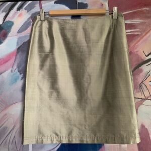 Conna Karen Silver Mini Skirt Modern & Minimalist